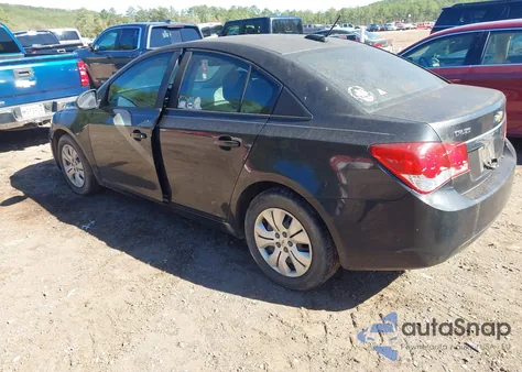 2015 Chevrolet Cruze Ls Auto из США, поврежденный, VIN 1G1PA5SH1F7122953